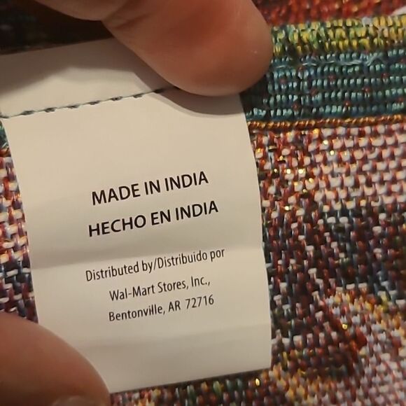 Festive Poinsettia Tapestry Table Runner - Picture 14 of 14